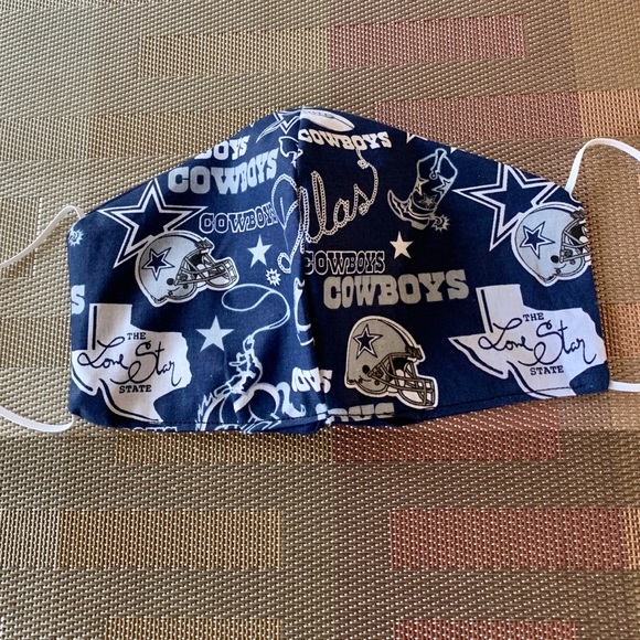 NFL Sports Team Dallas Cowboys Face Mask - Picture 4 of 6